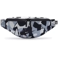 Сумка на пояс Nike NK HERITAGE WAISTPACK - CTGRY белый, черный, серый Уни 41 х 10 х 15 см (DV6242-060): Объем, л 1