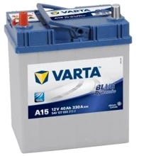 Varta 6СТ-40 Blue Dynamic (A15): Ємність, Ач 40