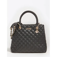 Жіноча сумка тоут Guess Illy Society Satchel чорна (HWVG7970060-BLA): Стать жіночий
