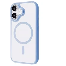 Чехол для iPhone Proove Essence Case with Magnetic Ring Sierra Blue for iPhone 16 Plus: Цвет голубой