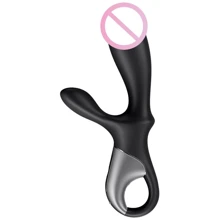 Универсальный смарт вибратор с подогревом Satisfyer Heat Climax +: Для кого Унисекс