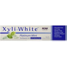 Now Foods XyliWhite Toothpaste Gel Зубная паста 181 g: Назначение Свежесть дыхания, От зубного налета, Отбеливание, Очищение