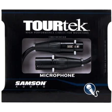 Микрофонный кабель SAMSON TM3 Tourtek Microphone Cable (0.9m): Производитель SAMSON