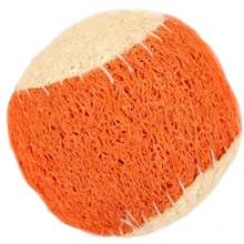 Жевательная игрушка DoggyMan Loofah Ball для чистки зубов собак 6х5.5см (57453): Производитель DoggyMan