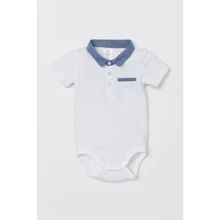 Боди H&M 2112-8368621 104 см белое: Пол Мальчик