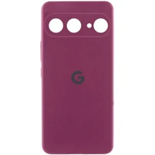 Чохол для телефона Lakshmi Premium Silicone Case з Logo Full Camera Plum for Google Pixel 9: Сумісність Google Pixel 9