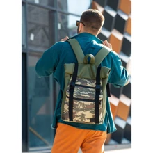 Чоловічий рюкзак Sambag RollTop Zard хакі (24238192m): Стать Мужской