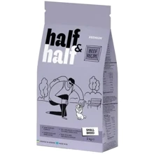 Сухой корм Half & Half для взрослых собак мелких пород с говядиной 2 кг (4820261920727): Тип Сухой корм