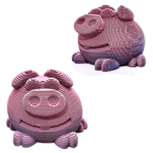 3D пазл DaisySign "Свинка" (ALF-010): Вид флора и фауна