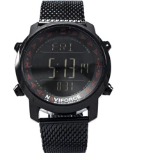 Наручные часы Naviforce 9130 Black-Red: Стиль Спортивный