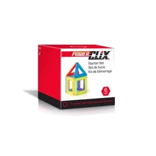 Магнитный конструктор Guidecraft PowerClix Frames Базовый набор, 6 деталей (G9480): Количество деталей, шт. 6