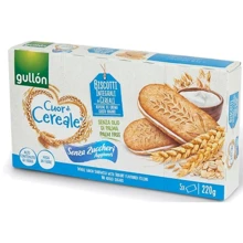 Печиво Gullon Cuor di Cereale Yogurt, без цукру (220 г) (WT3655): Вага нетто 220 г