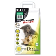 Кукурузный наполнитель Super Benek Ultra Corn с ароматом свежескошенной травы 7л (5905397020998): Вид Кукурузный