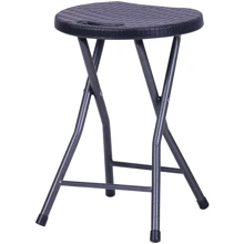 Табурет AMF складной Сеат пластик Rattan Black (514748): Вид Табурет