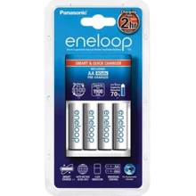 Зарядное устройство Panasonic Smart-Quick Charger+ Eneloop 4AA 1900 mAh NI-MH (K-KJ16MCC40E): Производитель Panasonic