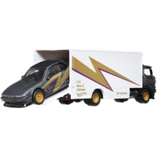 Колекційна машинка Hot Wheels Nissan Silva S13 та транспортера Sakura Sprinter серії Car Culture (FLF56/HKF41): Тип Готовая модель