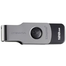 USB-флешка Kingston 128GB DataTraveler SWIVL USB 3.0 Metal (DTSWIVL/128GB): Стандарт USB USB 3.1
