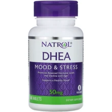 Natrol DHEA, 50 mg, 60 Tablets (NTL-16106): Форма выпуска Таблетки