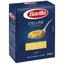 Макарони BARILLA №27 STELLINE зірочки, 500г: Вага нетто 500 г