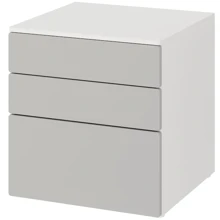 Тумба ІКЕА Smastad/Platsa 60х57х63 см Сірий (193.875.63): undefined undefined