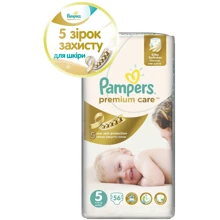 Підгузки Pampers Premium Care Junior (11-25 кг) Джамбо 56шт (4015400507550): Тип Підгузки