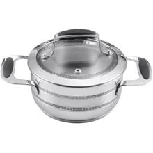 Каструля Krauff зі скляною кришкою 20 см 2.9 л (26-188-064): Тип традиційна