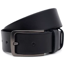Чоловічий ремінь Borsa Leather чорний (115v1fx92-black): Стать Мужской