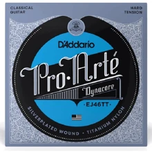 Струна для гитар Струны D'addario EJ46TT Pro-Arte DynacoreTitanium Trebles, Hard Tension: Тип Комплект струн