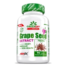Amix GreenDay ProVegan Grape Seed Extract Екстракт виноградних кісточок 90 таблеток: Форма випуску Таблетки
