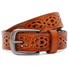 Жіночий ремінь Borsa Leather рудий (CV1ZK-040g-ginger): Стать Женский