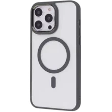 Чехол для iPhone WAVE Ardor Case with MagSafe Gray for iPhone 16 Pro Max: Цвет серый