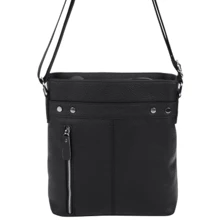 Чоловіча сумка планшет Borsa Leather чорна (1t5502m-black): Стать Чоловік