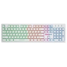 Клавиатура REAL-EL Comfort 7070 White USB (EL123100019): Подключение проводное