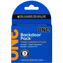 Презервативы ONE Backdoor, 3 шт: Тип Для максимальной защиты