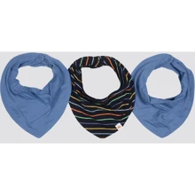 Слюнявчики H & M 7026059 One Size сині (3 шт.): Стать унісекс