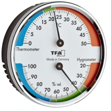 Термогигрометр TFA, цветная шкала, d=71х23 мм: Производитель TFA