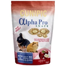 Снеки Cunipic Alpha Pro яблочные подушечки с кремовой начинкой 50 г (8437013149617): undefined undefined