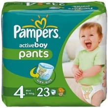 PAMPERS Active Boy Maxi 23 кг: undefined undefined
