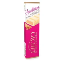 Шоколадний батончик Cachet Feuilletine Hazelnut White Chocolate 75 г (DL13589): Вага, г 75
