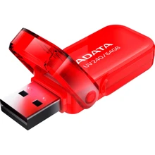 USB-флешка ADATA 64GB AUV 240 USB 2.0 Red (AUV240-64G-RRD): Стандарт USB USB 2.0