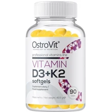 OstroVit Vitamin D3+K2 90 softgels: Форма выпуска Капсулы