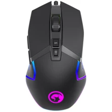 Мышь Marvo G941 RGB-LED USB Black (G941): Интерфейс подключения USB