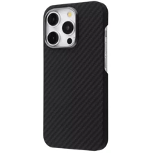 Чехол для iPhone Proove Carbon Slim with Magnetic Ring Black for iPhone 13 Pro: Цвет черный