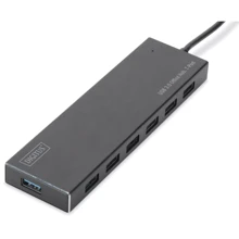 Адаптер Digitus Adapter USB to 7хUSB Grey (DA-70241): Колір серый