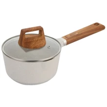 Ківш із кришкою Bergner Naturally 16 см 2 л (BG-30635-CR): Тип Ковш