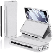 Чехол для телефонов GKK Leather Wallet with Slot Pen Silver for Samsung F946 Galaxy Fold 5: Совместимость Samsung F946 Galaxy Fold 5