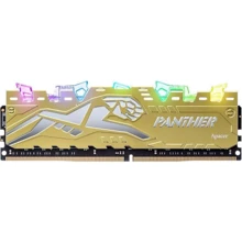 Apacer 8 GB DDR4 2666 MHz Panther Rage RGB Silver-Golden (EK.08G2V.GQM): Производитель Apacer