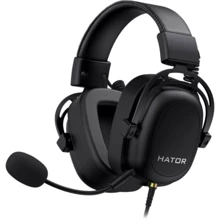 Наушники Hator Hypergang 2 Black (HTA-910): Тип конструкции полноразмерные