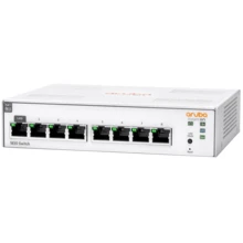 Сетевой коммутатор HP Aruba Instant On 1830 8G (JL810A): Порты только Gigabit Ethernet (10/100/1000)