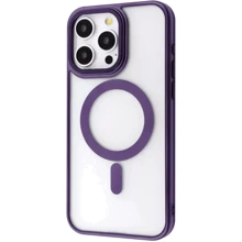 Чехол для iPhone Proove Blur Case with Magnetic Ring Deep Purple for iPhone 15 Pro Max: Цвет фиолетовый